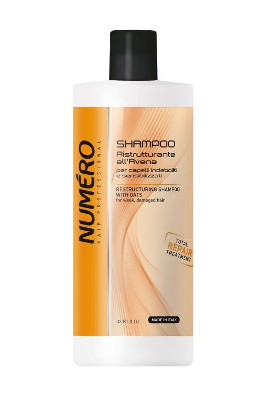 Numero shampoo ristrutturante all'avena 1000ml