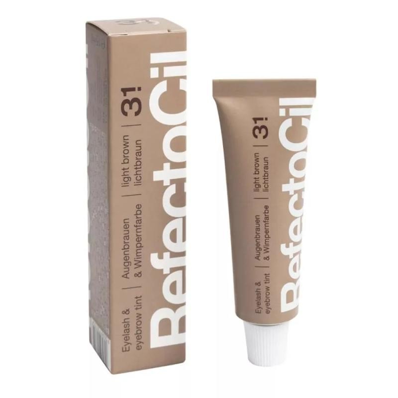 Refectocil tinta per ciglia e sopracciglia all'henné per sopracciglia e ciglia 3.1 marrone chiaro 15 ml