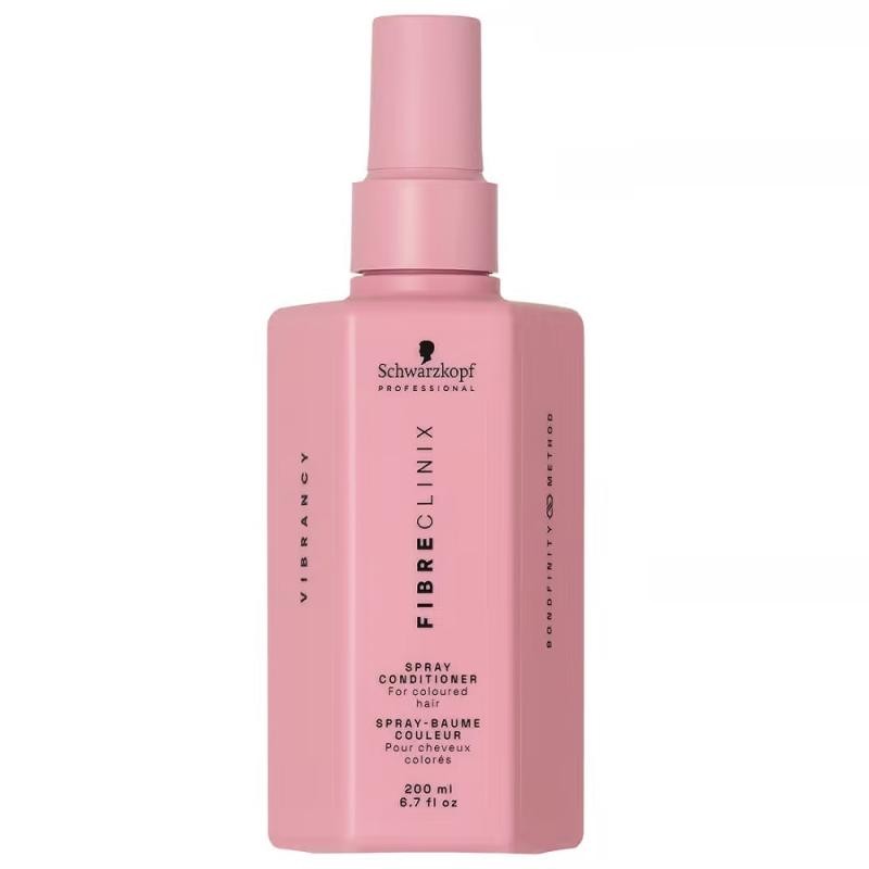 Schwarzkopf professional balsamo spray fibre clinix vibrancy spray conditioner per capelli colorati 200ml