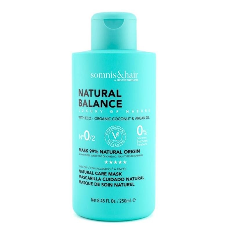 Somnis&hair maschera per capelli natural balance mascarilla 99% 250 ml