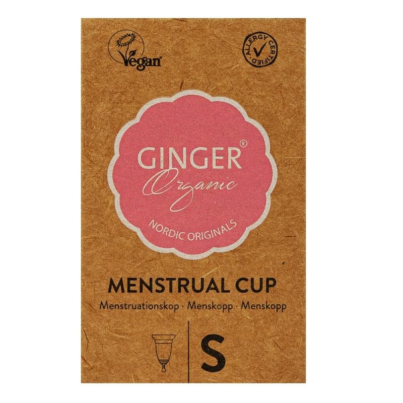 Ginger organic coppetta mestruale taglia s