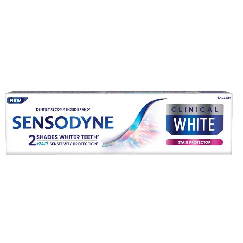 Sensodyne dentifricio clinical white stain protector 75 ml