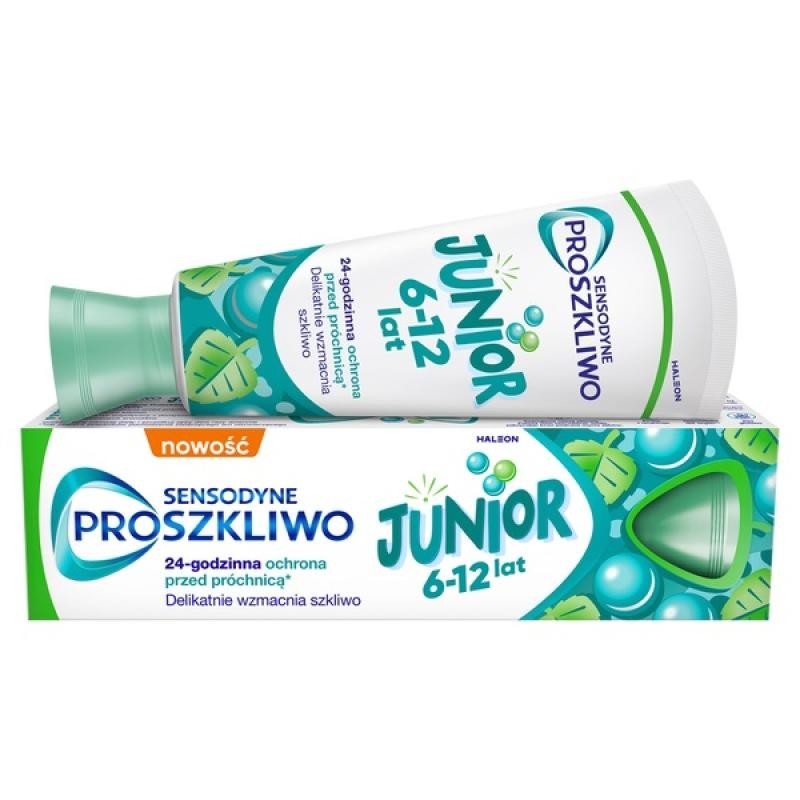 Sensodyne dentifricio proszkliwo junior per bambini 6-12 anni 75 ml