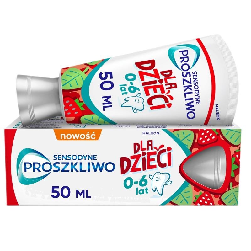 Sensodyne dentifricio proszkliwo per bambini 0-6 anni 50 ml