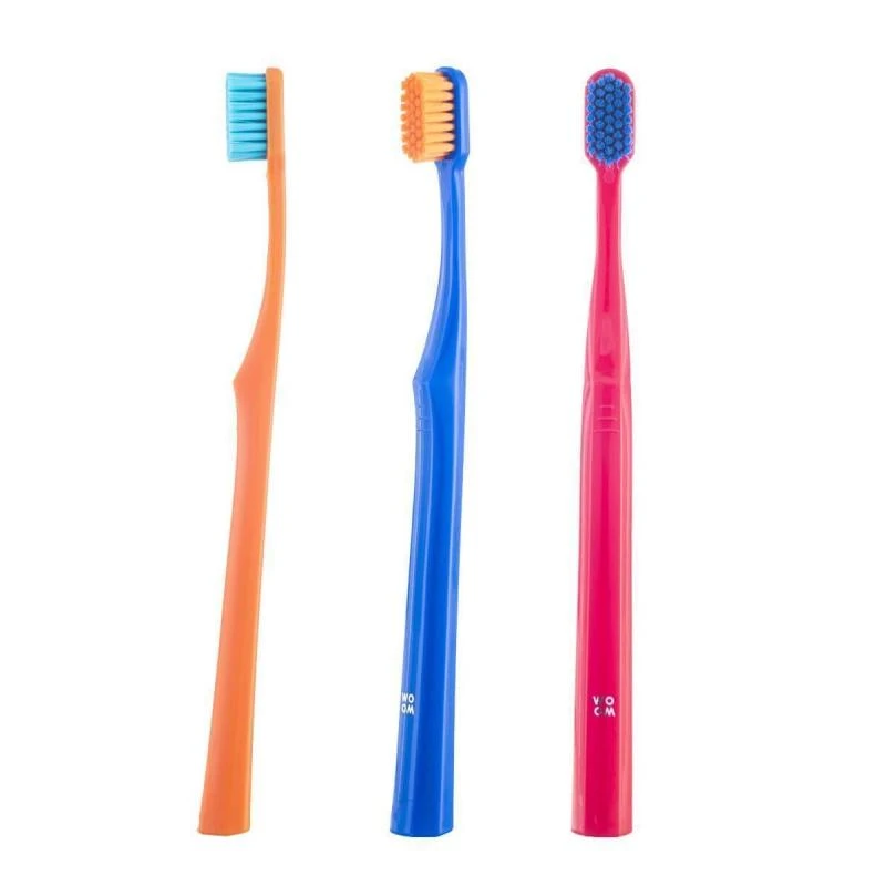 Woom 6500 spazzolino da denti ultra morbido, 3 pezzi.