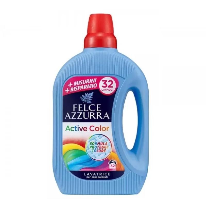 Felce azzurra detersivo liquido active color 1595ml