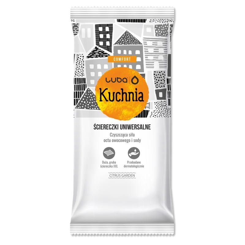 Luba salviette universali umidificate da cucina 32 pezzi