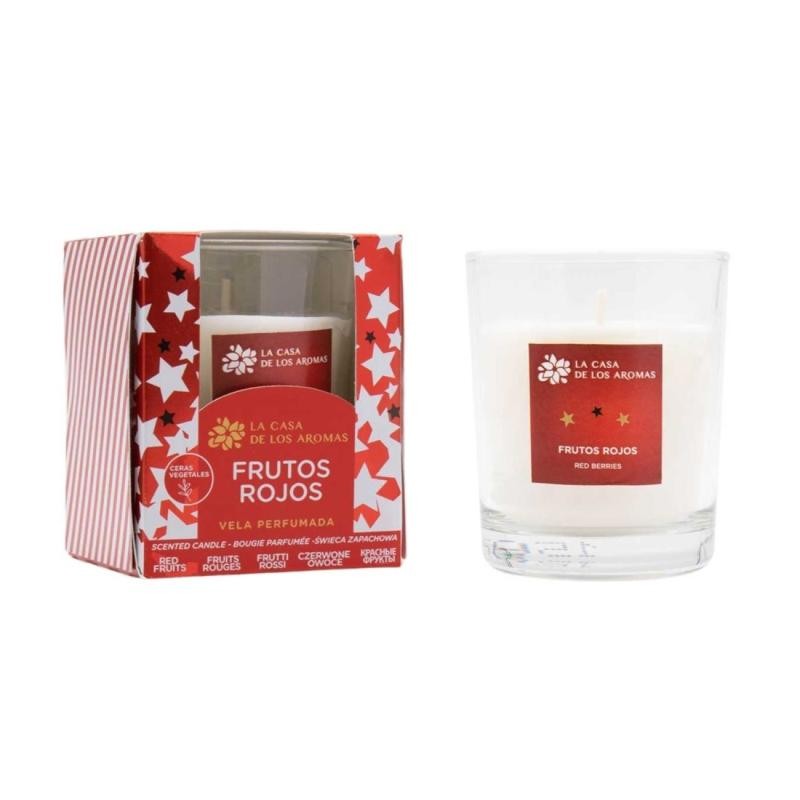 La casa de los aromas candela profumata ai frutti rossi 120 g