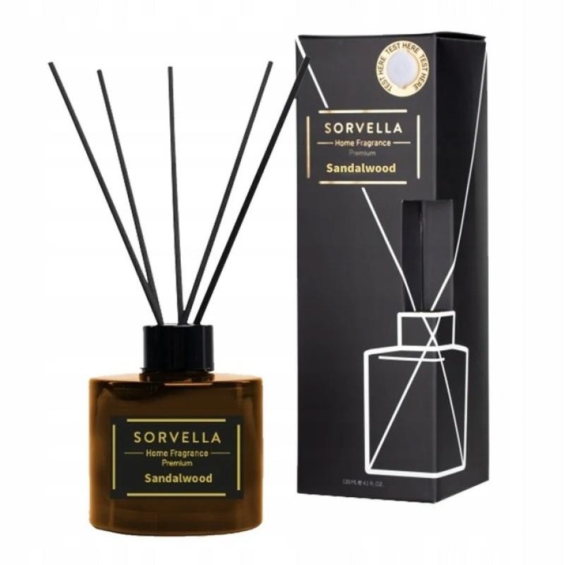 Sorvella diffusore per la casa, bastoncini profumati al sandalo, 120ml