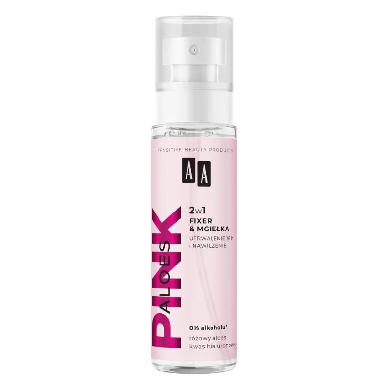 Aa spray fissativo e idratante pink aloe 2 in 1 100 ml