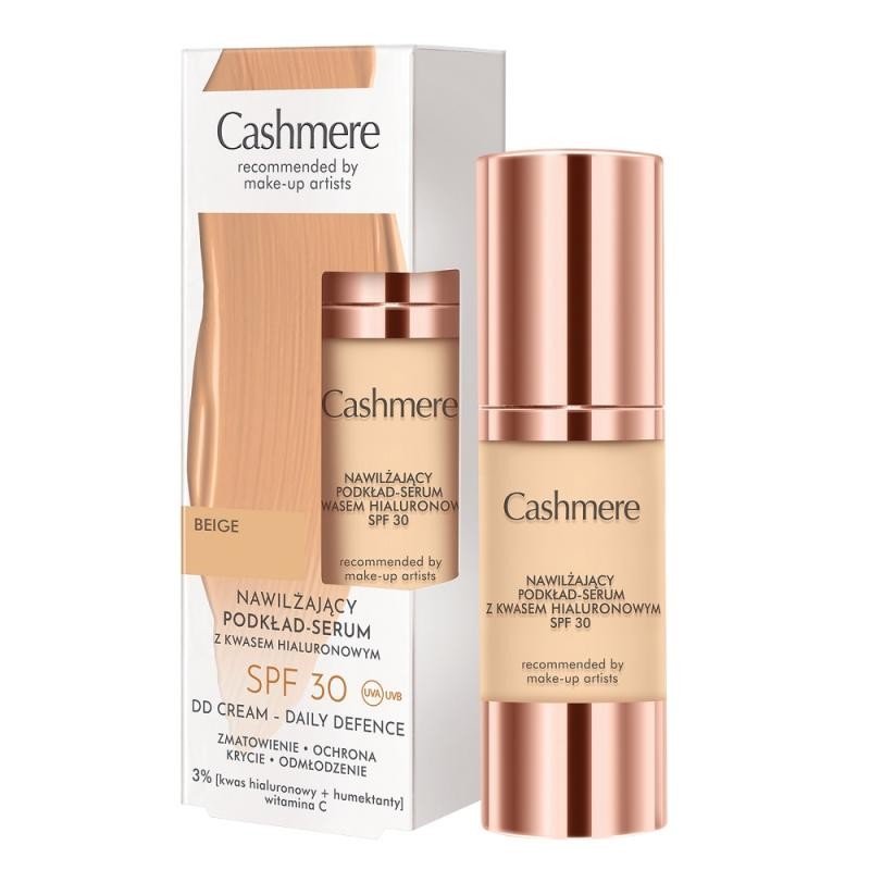 Cashmere fondotinta-siero idratante per il viso spf30 02 30ml