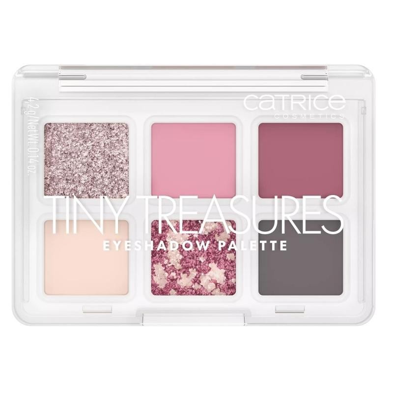 Catrice tiny treasures palette di ombretti 020 wild berry 4,2 g