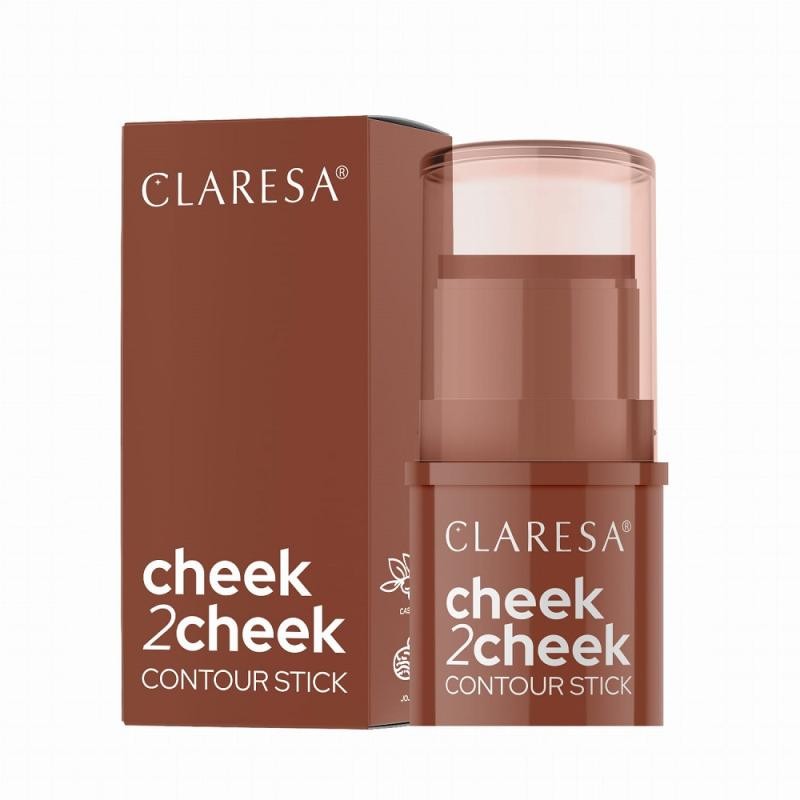 Claresa stick bronzer cheek 2 cheek contour stick 02 milk 5,5 g