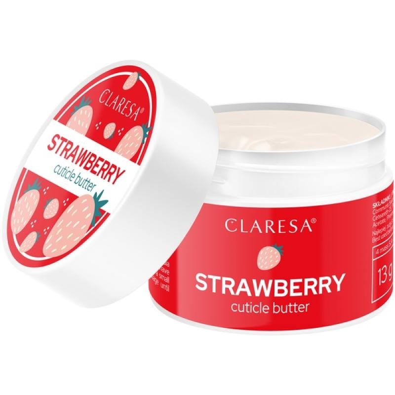 Claresa burro per cuticole alla fragola 13 g