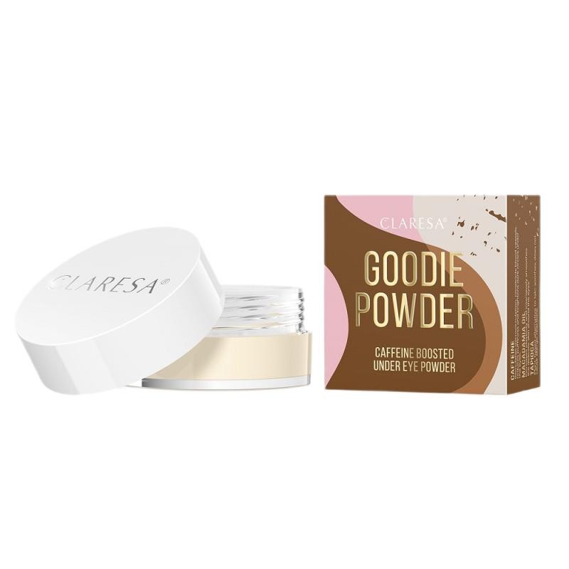 Claresa goodie powder cipria lisciante in polvere libera con finitura opaca con caffeina 6 g