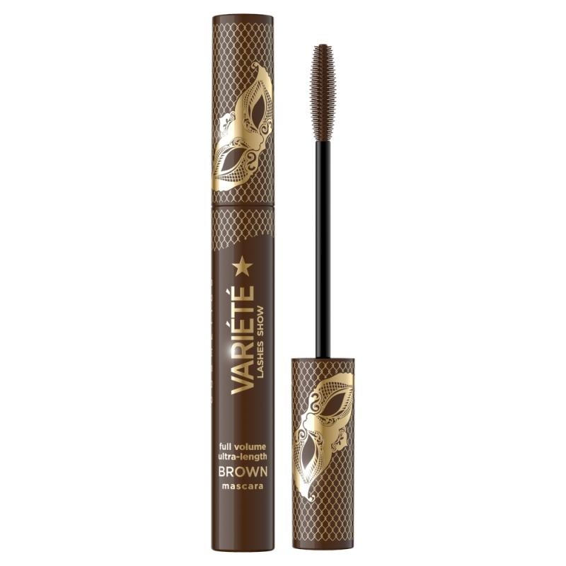 Eveline variete lashes show mascara ispessente e allungante marrone 10 ml