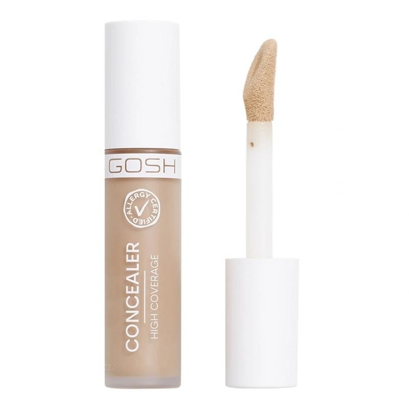 Gosh correttore high coverage correttore coprente forte con applicatore 004 naturale 6ml