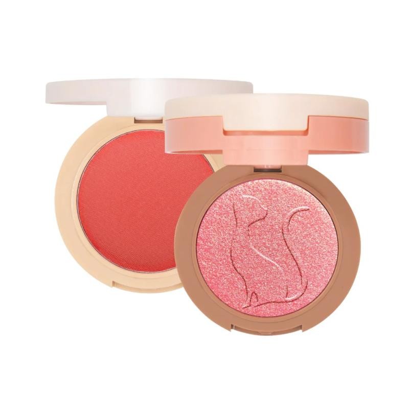 J.cat beauty 2 in 1 piece of cake blush + illuminante blush e illuminante 105 one in a melon! 12,1 g