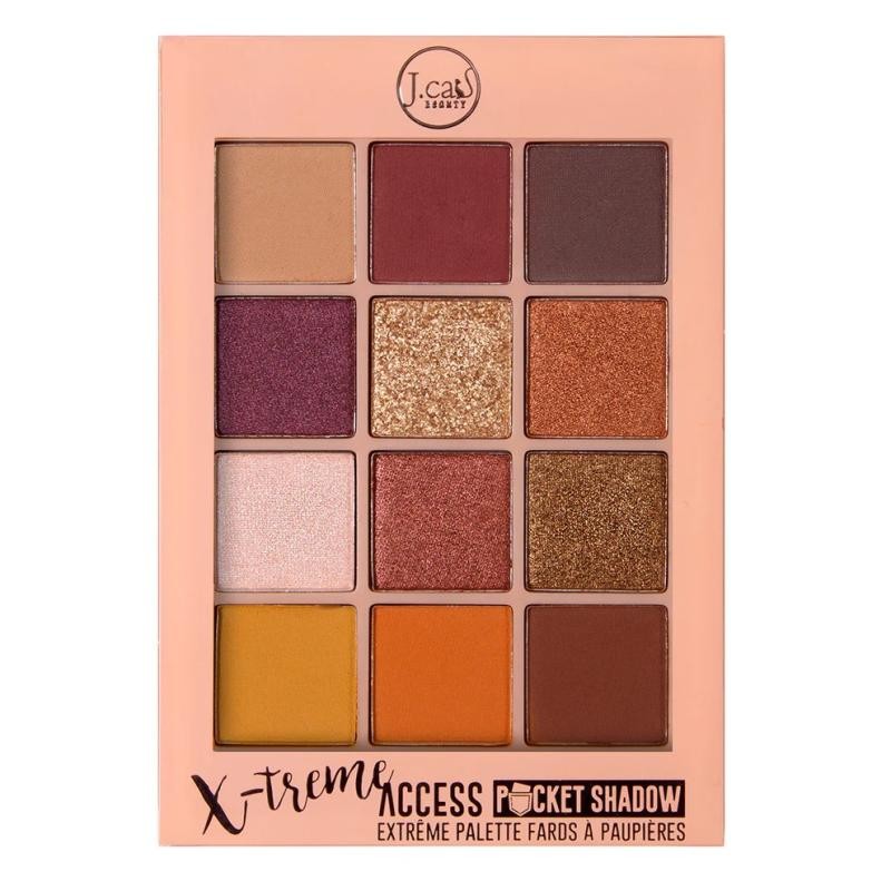 J.cat beauty palette di ombretti x-treme access pocket shadow 102 walk of stardom 10 g