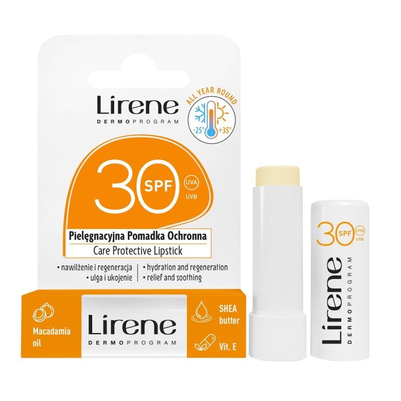 Lirene rossetto protettivo all'olio di macadamia spf30 4,6 g