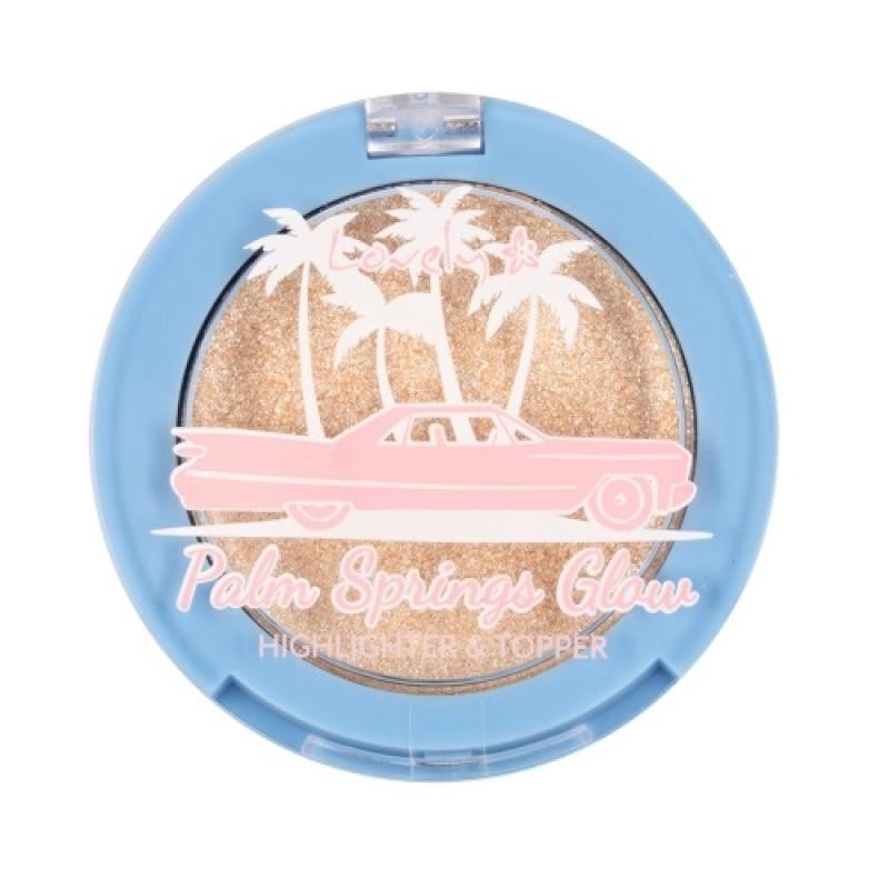 Lovely illuminante viso palm springs glow highlighter & topper 3,9 g