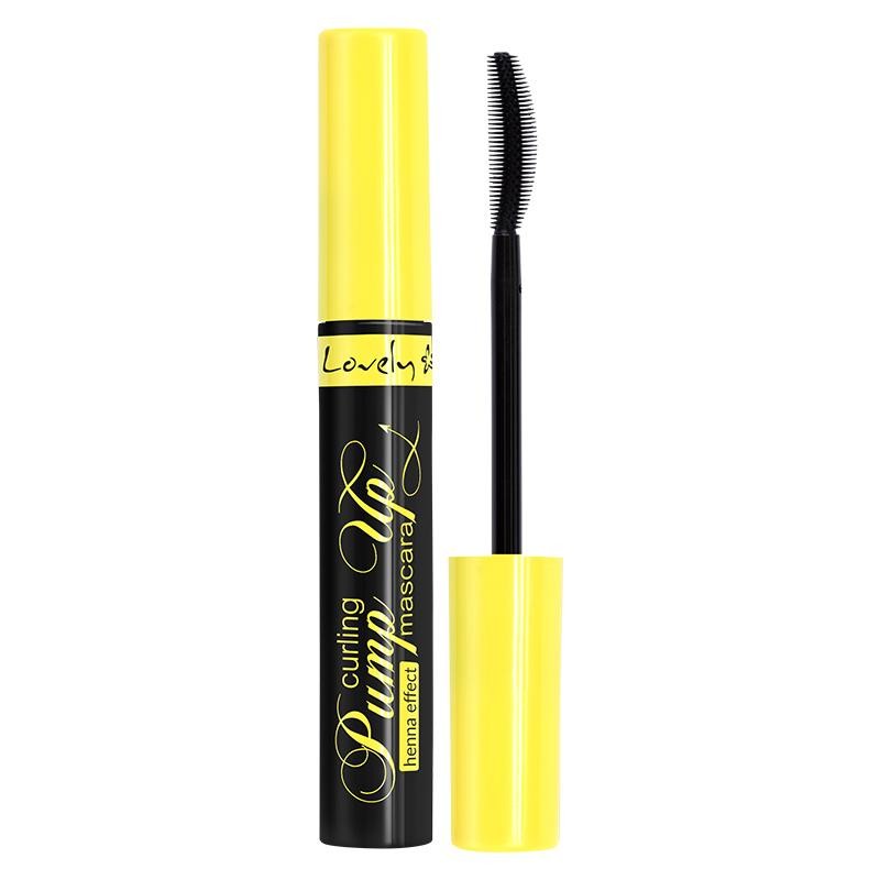 Lovely pump up curling mascara mascara effetto henné nero