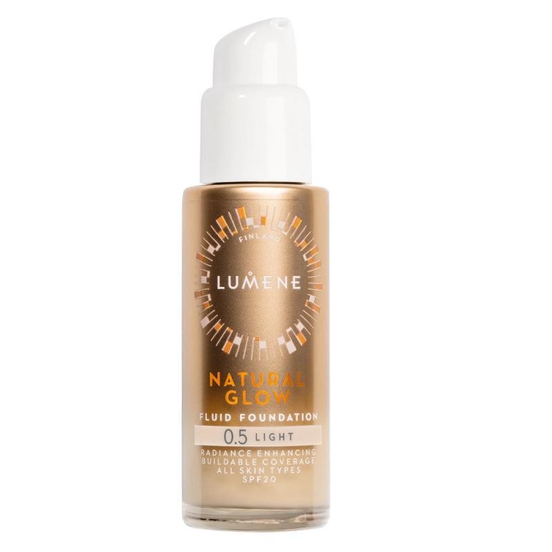 Lumene fondotinta fluido natural glow 0.5 light 30 ml