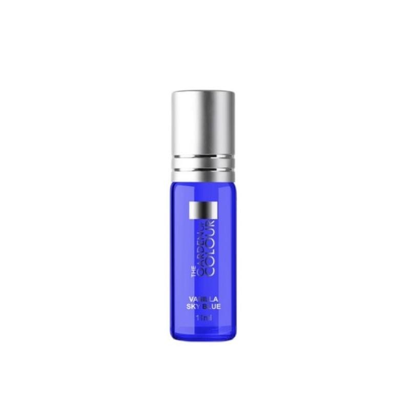 Silcare olio per unghie e cuticole the garden of colour, vaniglia, azzurro cielo, 11 ml