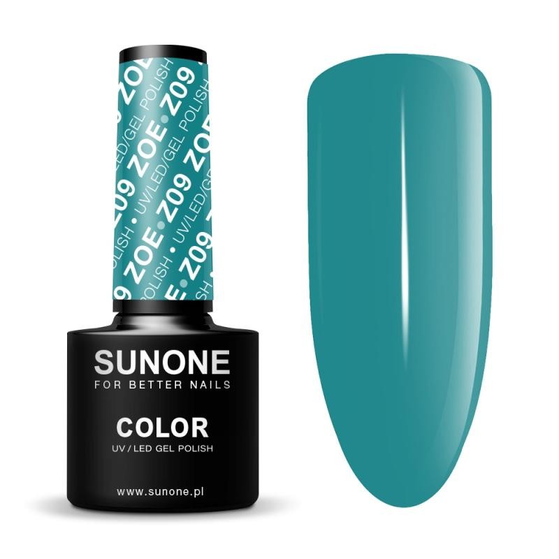 Sunone smalto gel uv/led colorato vernice ibrida z09 zoe 5ml