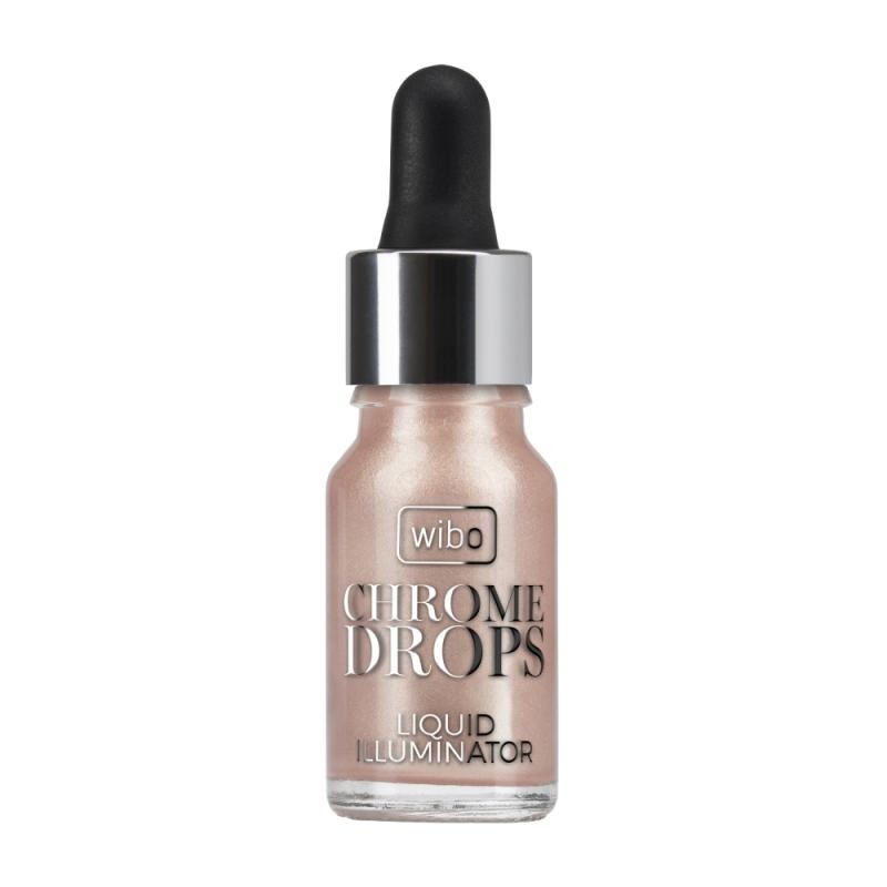 Wibo chrome drops liquid illuminator illuminante liquido viso e corpo 2 9ml