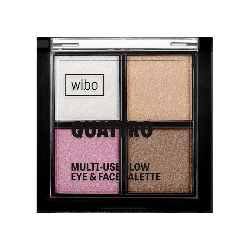 Wibo palette di ombretti multiuso quattro glow da 6 g