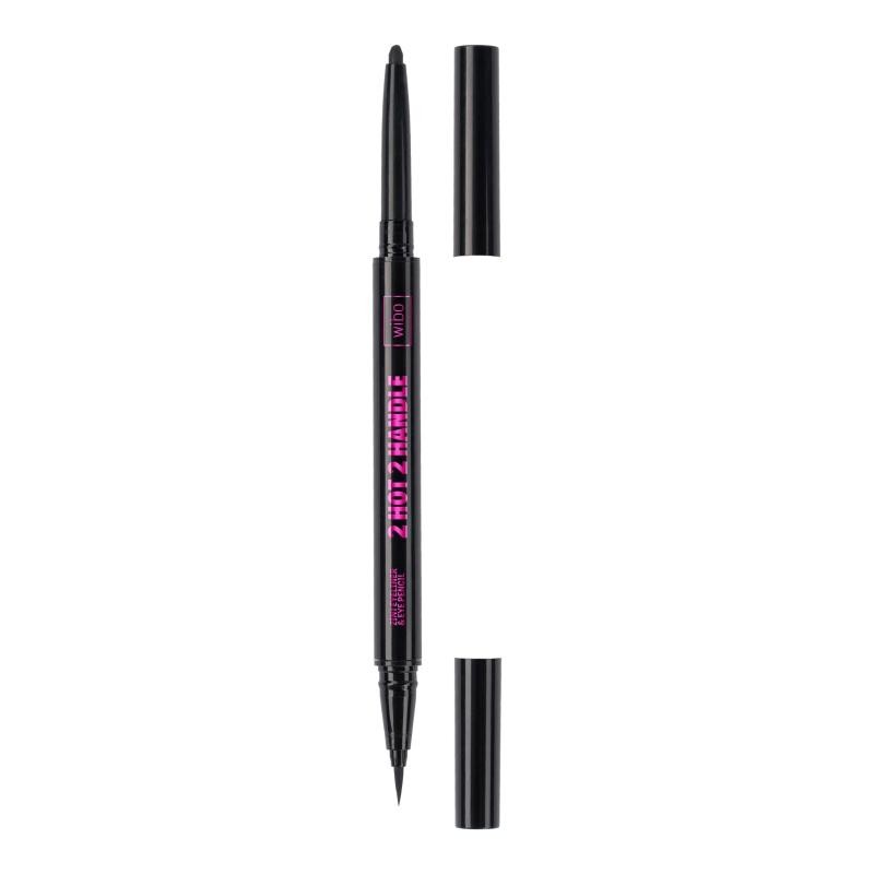 Wibo matita per occhi e eyeliner doppio too hot too handle 2 in 1