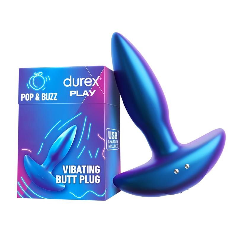 Durex plug anale vibrante play vibrating butt plug anale vibrante
