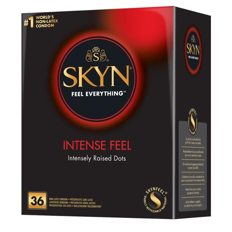 Skyn preservativi senza lattice feel everything feel intense 36 pezzi.