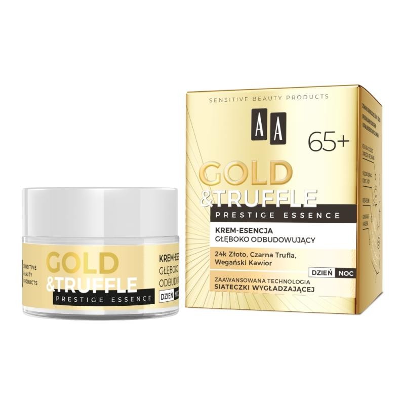 Aa gold & truffle prestige essence 65+ crema-essenza profondamente ricostruttiva giorno/notte 50 ml