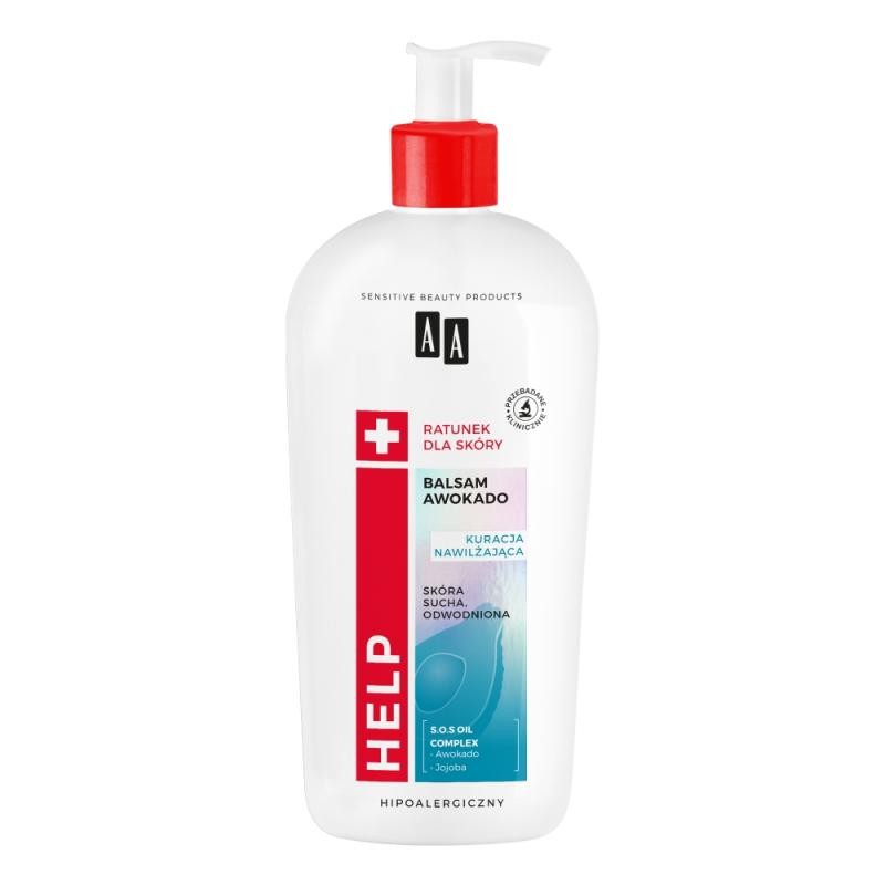 Aa help lozione corpo naturale nutriente per pelle secca avocado 400ml