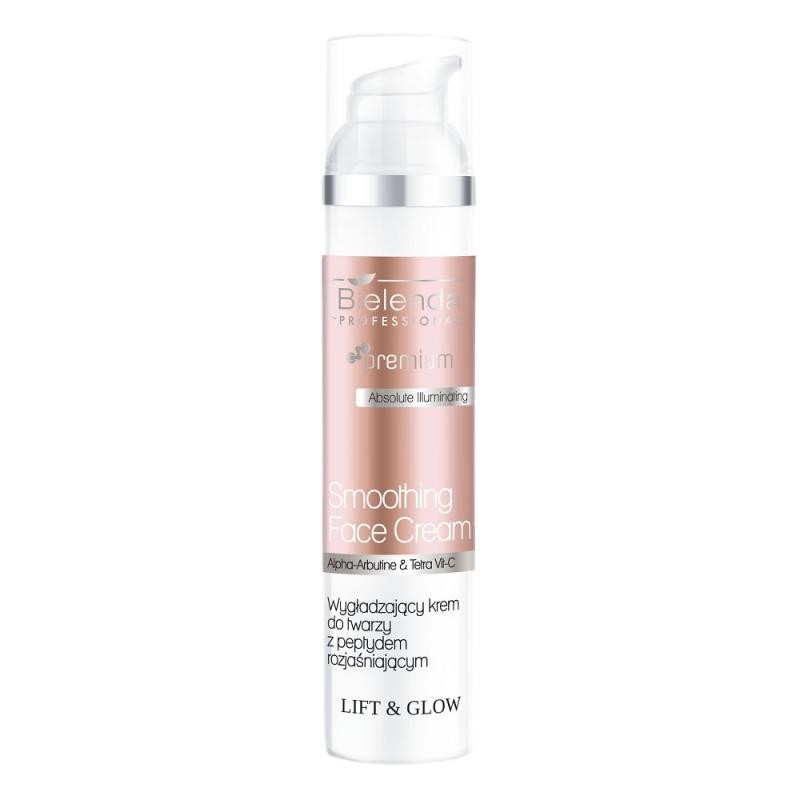 Bielenda professional crema viso levigante lift & glow con peptide illuminante 100 ml