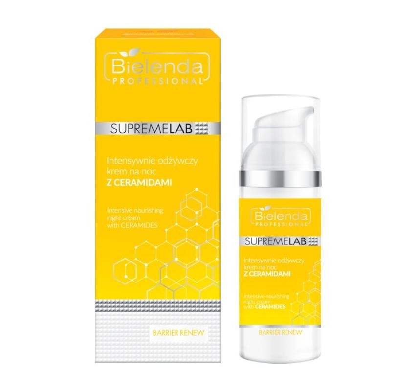 Bielenda professional supremelab barrier renew crema notte nutriente intensiva con ceramidi 50 ml