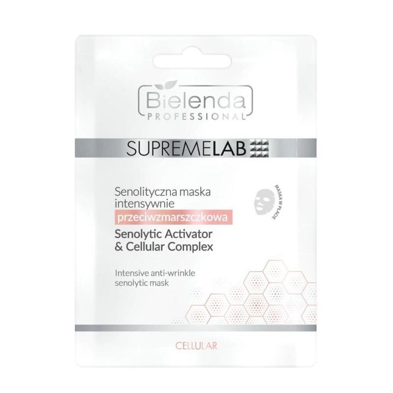 Bielenda professional supremelab maschera senolitica intensiva antirughe 1 pz.