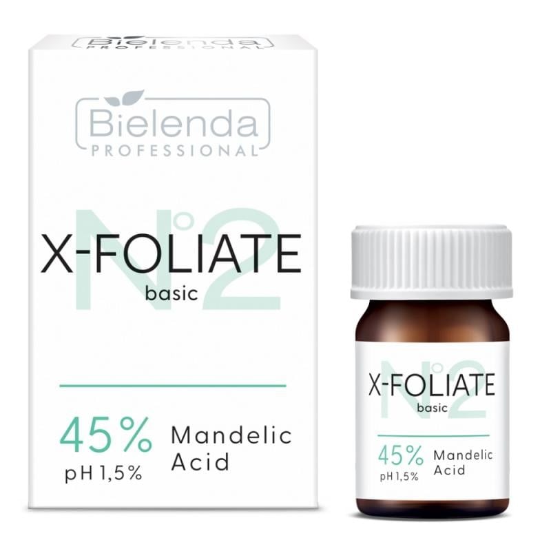 Bielenda professional x-foliate basic acido di mandorla 45% 5ml