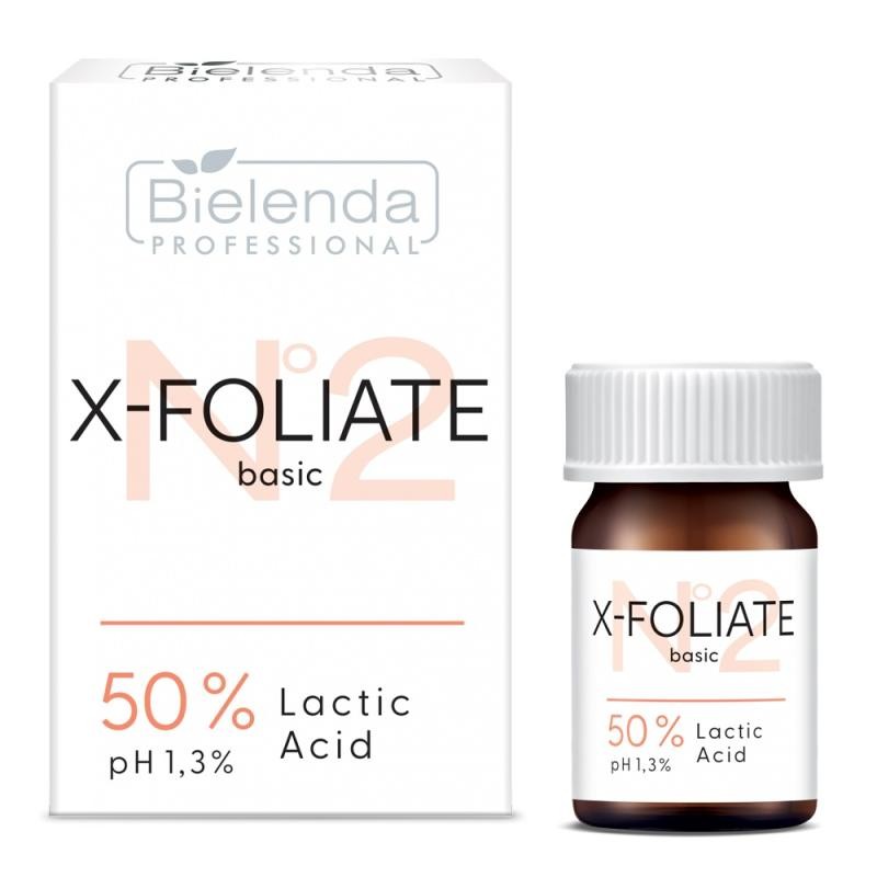 Bielenda professional x-foliate acido lattico basico 50% 5ml