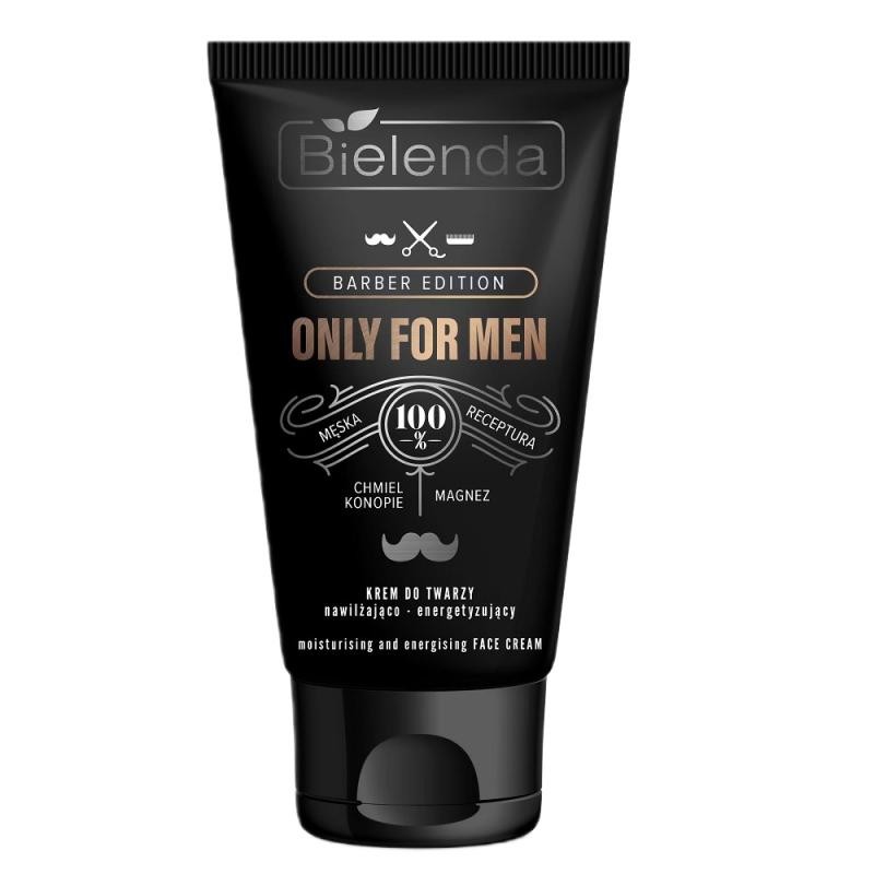 Bielenda barber edition only for men crema viso idratante ed energizzante per uomo 50 ml