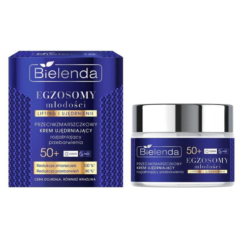 Bielenda crema viso antirughe exosomes of youth 50+ giorno e notte 50 ml