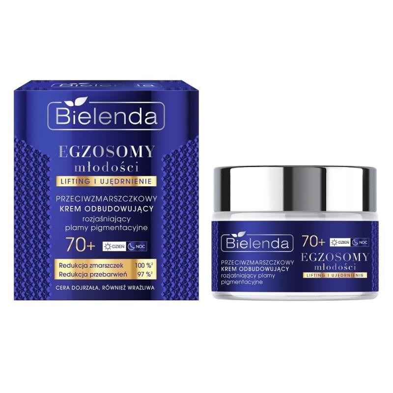 Bielenda crema viso antirughe exosomes of youth 70+ giorno e notte 50 ml