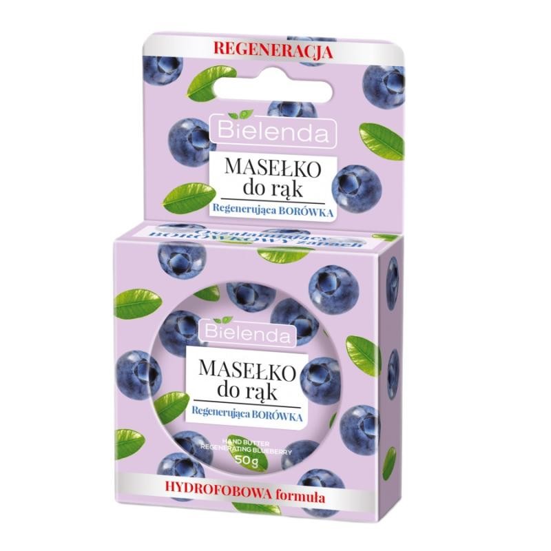 Bielenda hand butter burro rigenerante per le mani mirtillo 50g