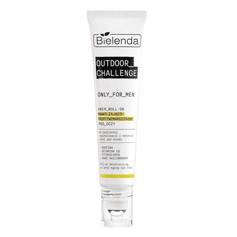 Bielenda crema contorno occhi roll-on idratante e antirughe only for men outdoor challenge 15 ml