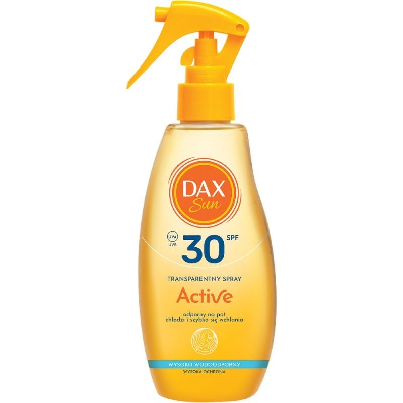 Dax spray solare trasparente active spf30 200ml
