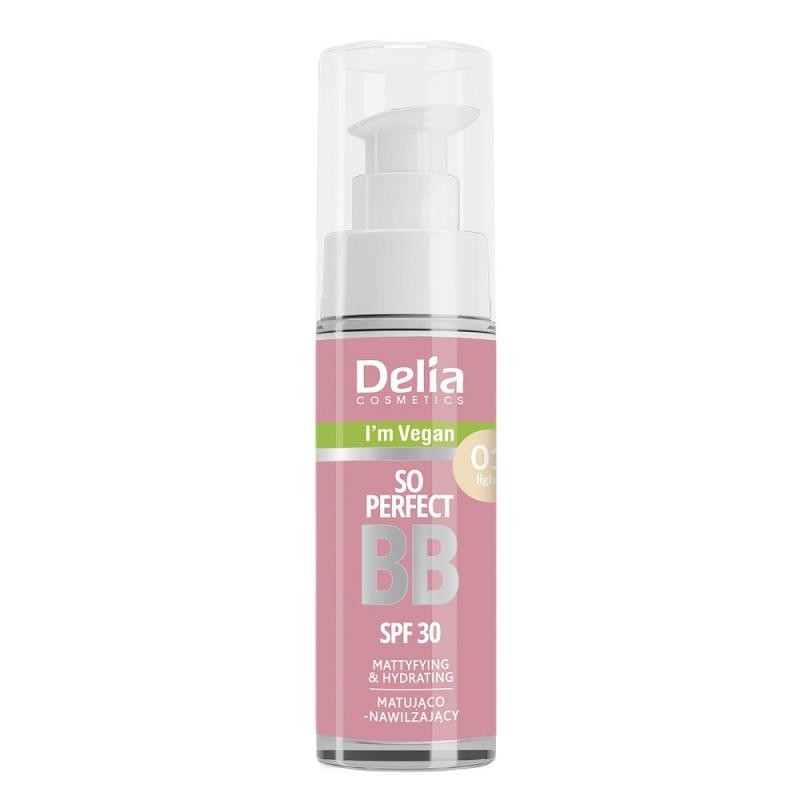 Delia so perfect crema viso vegana bb con spf30 01 light 30 ml