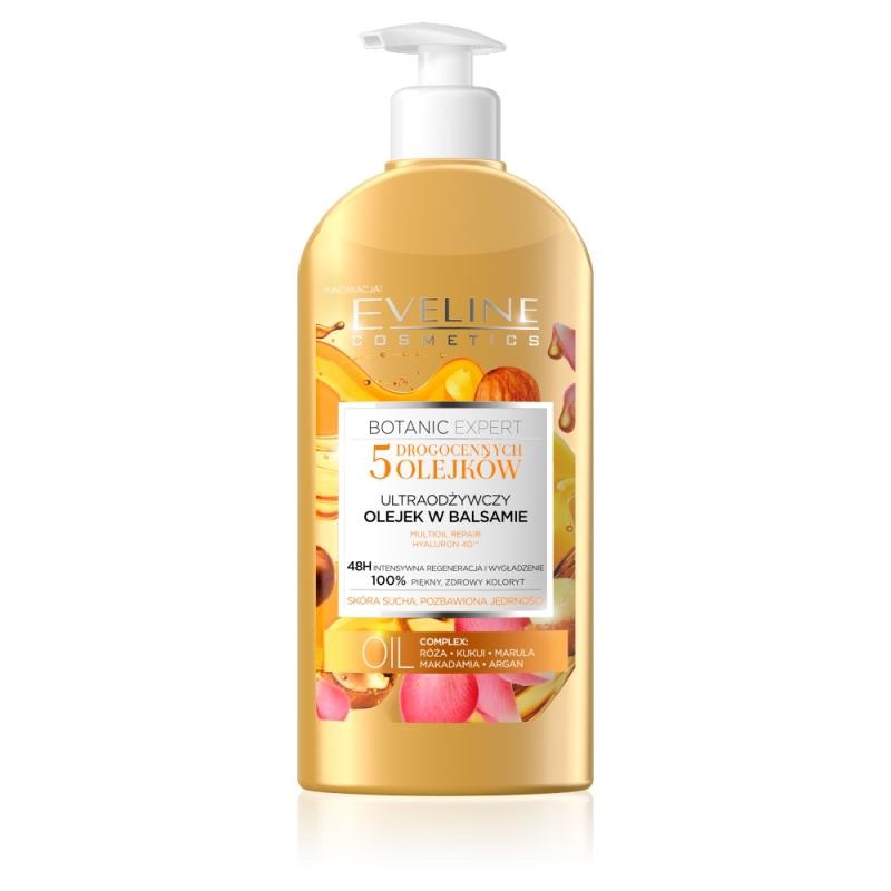 Eveline olio in balsamo ultra-nutriente botanic expert per pelli secche 350 ml