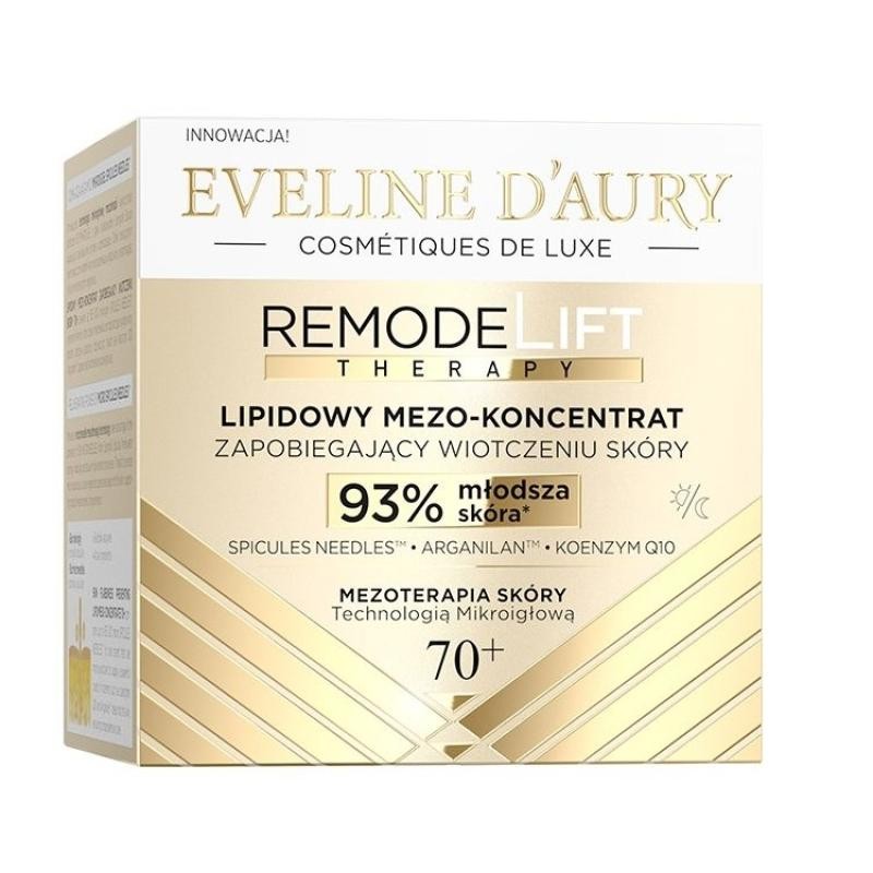 Eveline crema d'aury remodelift che migliora l'elasticità della pelle 70+ per giorno e notte 50 ml